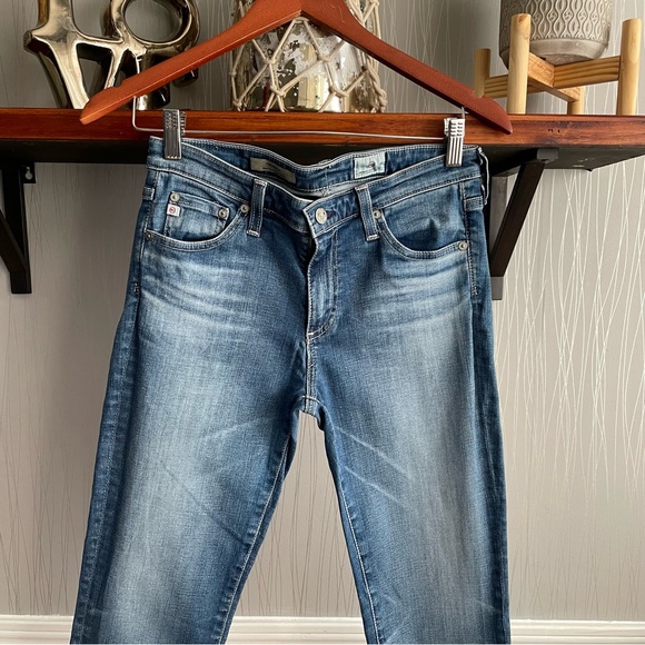 AG The Prima Mid Rise Cigarette Skinny Stretch Jean Women’s Size 27 - Picture 2 of 8